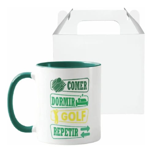 Caneca de Presente Criativo para Atletas de Golf Golfistas - Hobbies (Esportista)