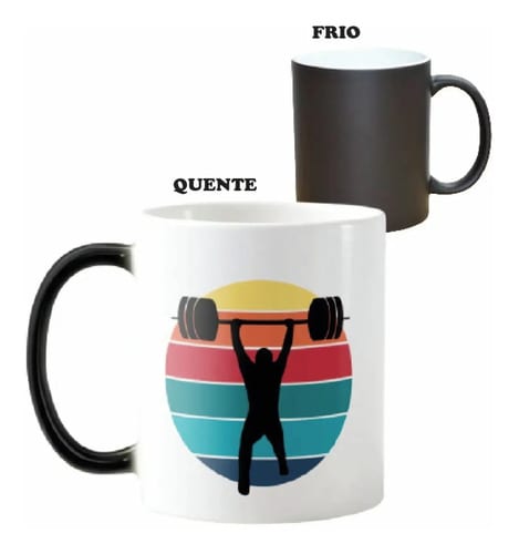 Caneca Mágica de Presente Criativo para Halterofilismo