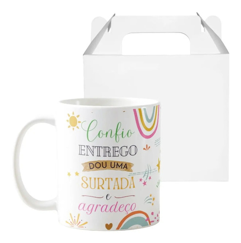 Caneca Divertida Presente Feminino Mantra Zen Amiga Surtada - Outros (Amigo(a))