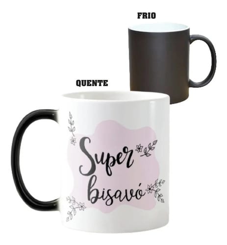 Caneca Mágica e Personalizada de Presente para a Bisavó Bisa