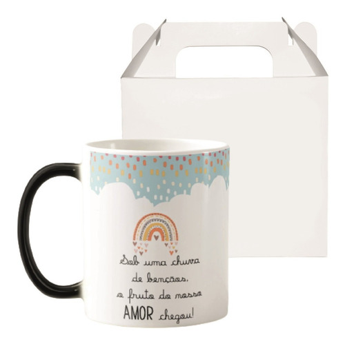 Caneca Mágica Presente Criativo Especial Chuva de Bençãos
