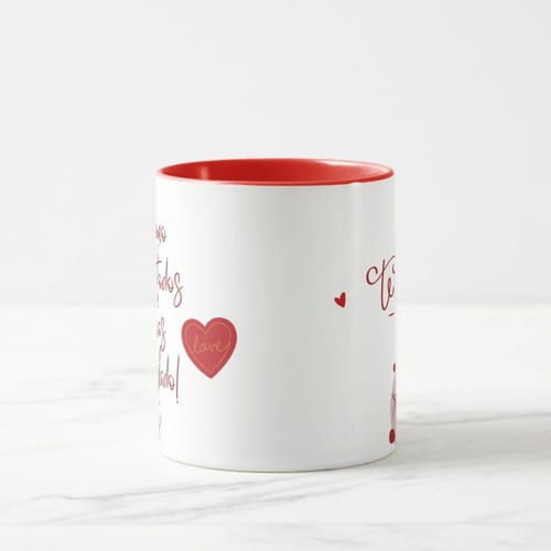 Caneca Personalizada com Frase Romântica Dia dos Namorados