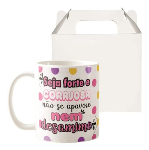 Caneca Feminina Presente Especial para Amiga Forte Corajosa - Outros (Amigo(a))