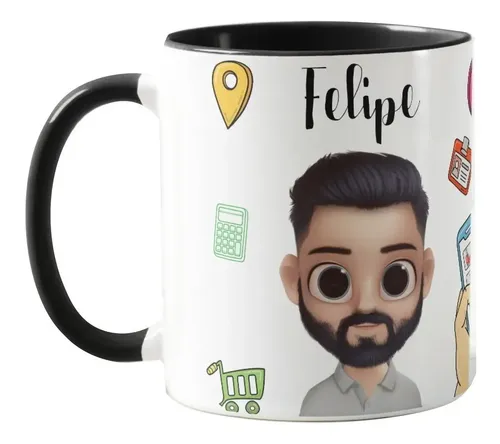 Caneca Vendas Presente Criativo Equipe Vendedores Vendedora - Profissões (Comercial)