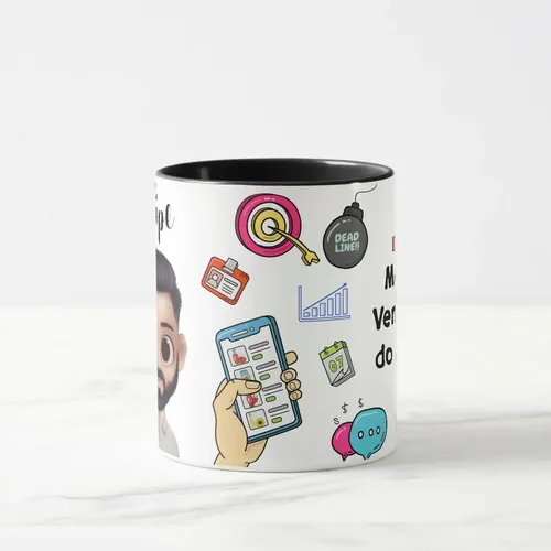 Caneca Vendas Presente Criativo Equipe Vendedores Vendedora