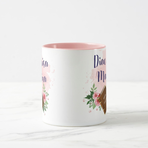 Caneca Evangélica Personalizada Presente com Nome Mulher