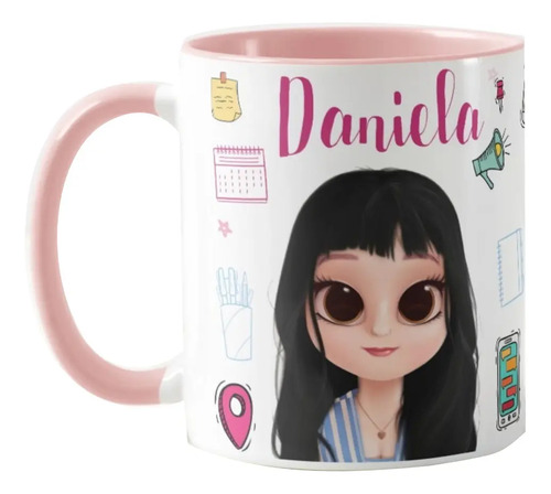Caneca Personalizada Secretaria Executiva com Nome e Avatar - Profissões (Secretária)