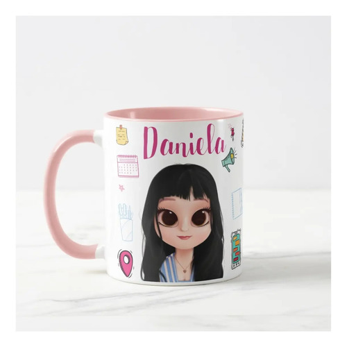 Caneca Personalizada Secretaria Executiva com Nome e Avatar