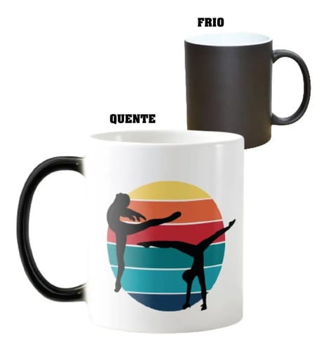 Caneca Mágica Esporte Ginástica para Presentear Ginasta