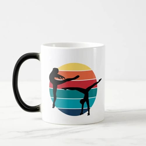 Caneca Mágica Esporte Ginástica para Presentear Ginasta