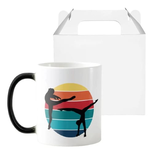 Caneca Mágica Esporte Ginástica para Presentear Ginasta