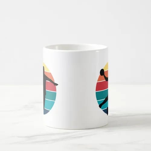 Caneca Mágica Criativa para Jogador de Handebol Handball
