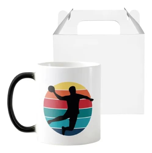 Caneca Mágica Criativa para Jogador de Handebol Handball