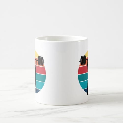 Caneca Presente Personalizado de Halterofilismo Musculação