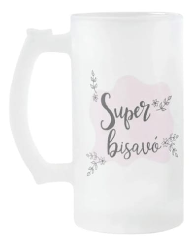 Caneca de Cerveja Personalizada de Presente para Bisavó Bisa - Família (Bisavó)