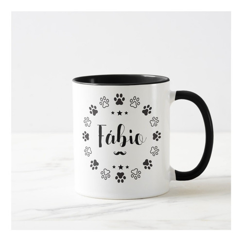 Caneca Personalizada Masculina Pet Presente Pai de Dog