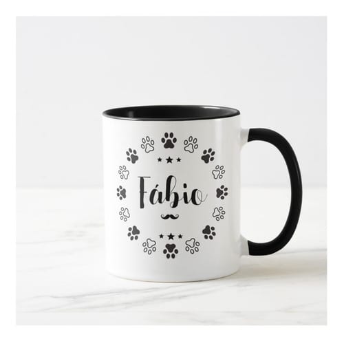 Caneca Personalizada Masculina Pet Presente Pai de Dog