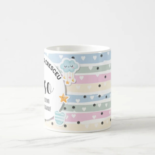 Caneca Mágica Presente Especial para Revelar Gravidez Bisavô