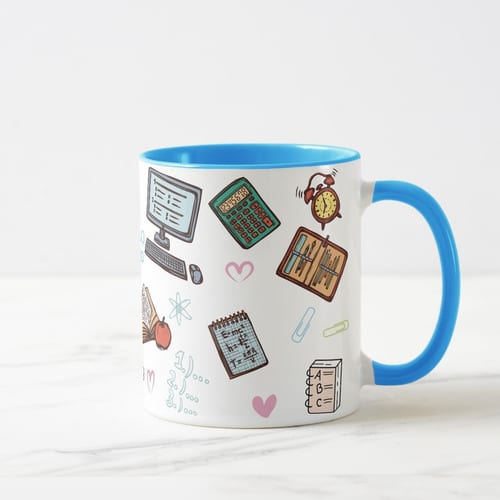 Caneca Pedagogia Presente Criativo Escola Professores Alunos