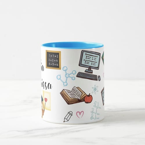 Caneca Pedagogia Presente Criativo Escola Professores Alunos