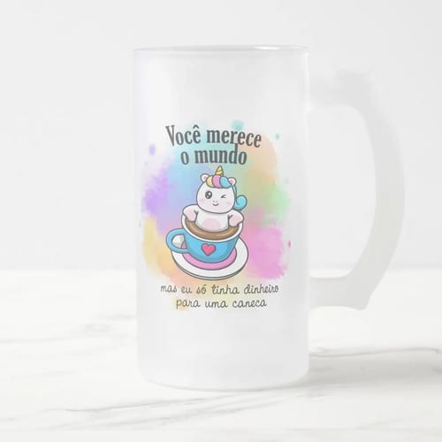 Copo Cerveja Chopp Presente Especial com Frase Engraçada