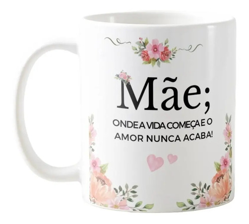 Caneca Personalizada Presente Especial e Criativo para a Mãe
