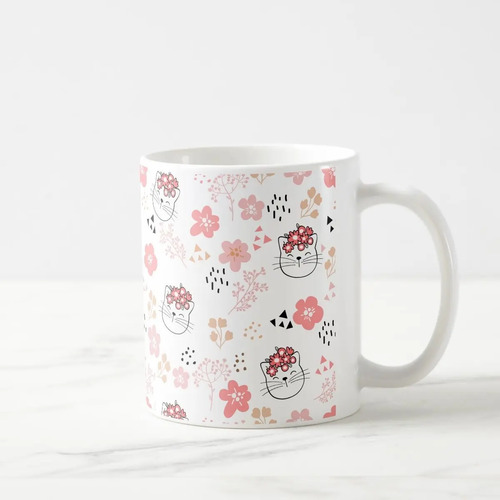 Caneca Presente Feminino Personalizado com Gatinhos