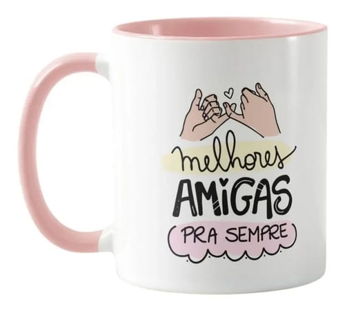 Caneca Personalizada de Presente para a Amiga e Melhor Amiga - Outros (Amigo(a))