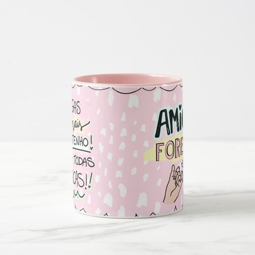Caneca Personalizada Amigas Normais eu não tenho