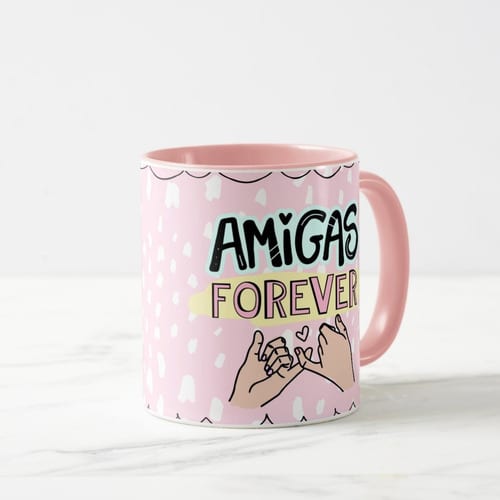 Caneca Personalizada Amigas Normais eu não tenho