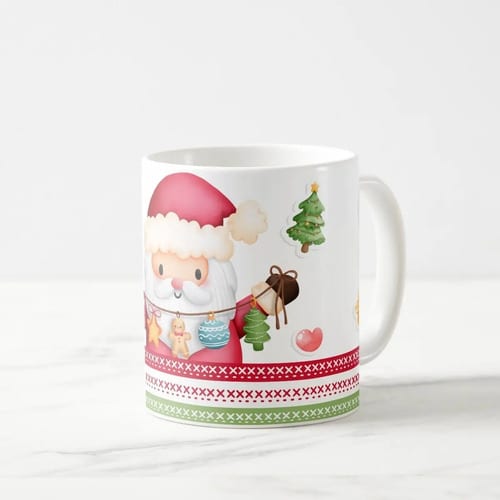 Caneca Presente Para Família Primeiro Natal para Avó Vovó