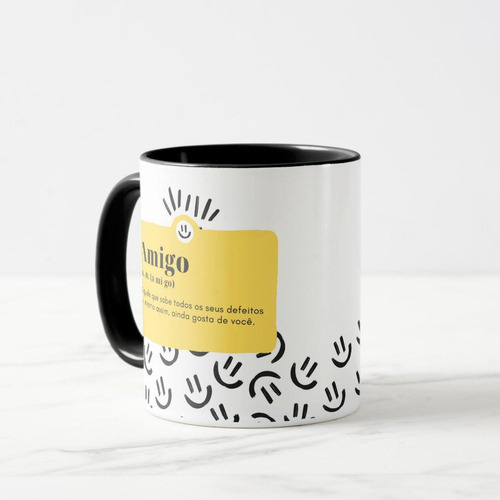 Caneca Presente Personalizado com Frase para Amigo