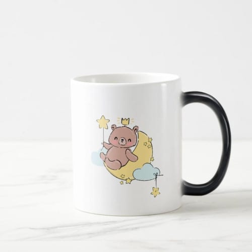 Caneca Mágica Presente Criativo para Revelar Gravidez