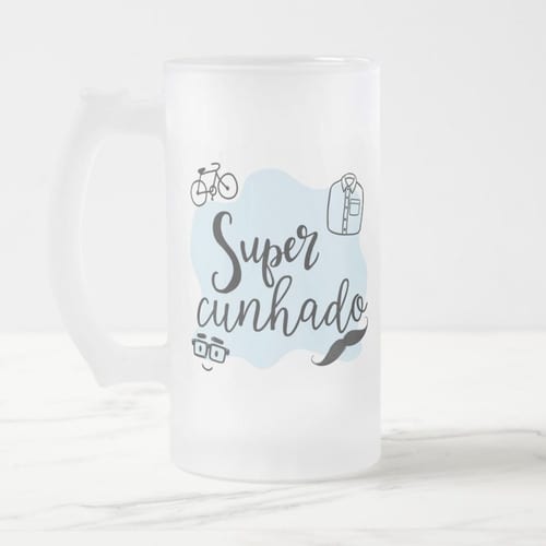 Copo de Cerveja Chopp Presente de Aniversário para Cunhado