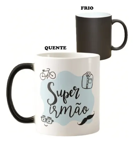 Caneca Mágica Presente Criativo Especial para Super Irmão
