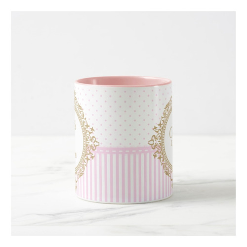 Caneca Personalizada Presente Madrinha De Batizado Com Nomes