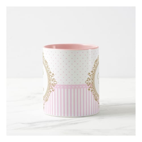 Caneca Personalizada Presente Madrinha De Batizado Com Nomes