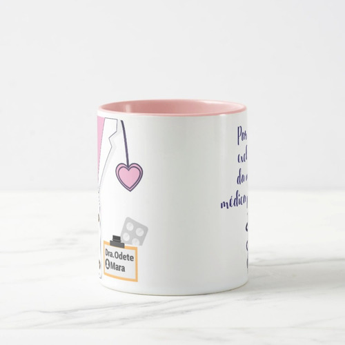 Caneca Uso Exclusivo da Minha Médica Preferida Personalizada