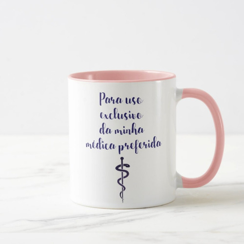 Caneca Uso Exclusivo da Minha Médica Preferida Personalizada