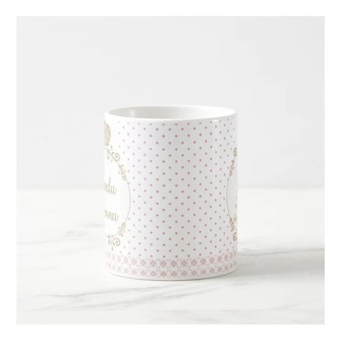 Caneca Personalizada Feminina Menina Realeza Dinda Batizado