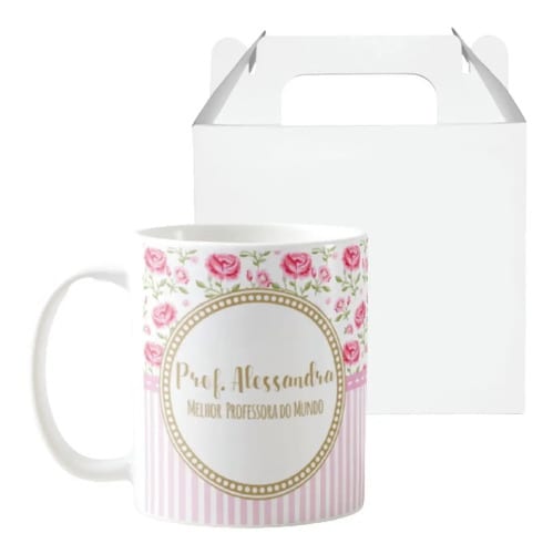 Caneca Lembrança Melhor Professora - Dia dos Professores - Dia dos Professores (Professor(a))