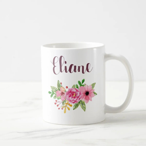 Caneca Personalizada Feminina Presente Mulher com Nome