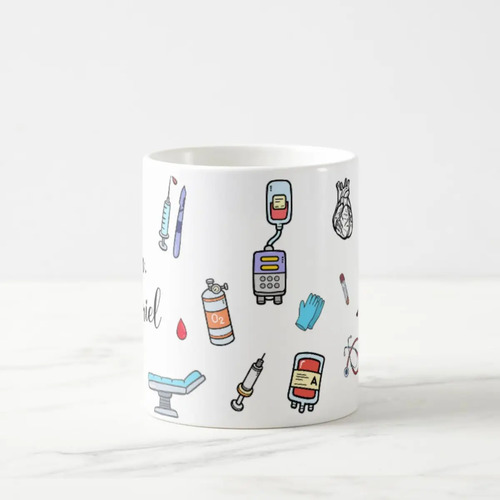 Caneca Mágica Presente Profissão Medicina Médico Cirurgião