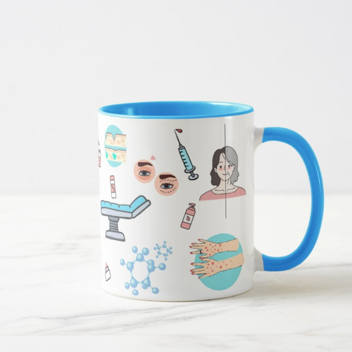 Caneca Presente Personalizado para Médico Dermatologista