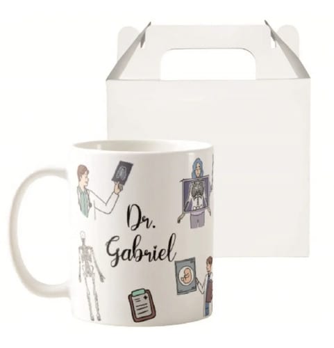 Caneca Presente Especial com Nome Profissão Radiologista - Profissões (Radiologista)