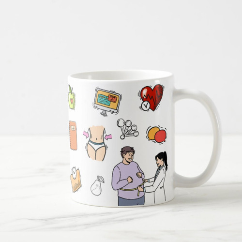 Caneca Presente Especial com Nome Profissão Nutricionista