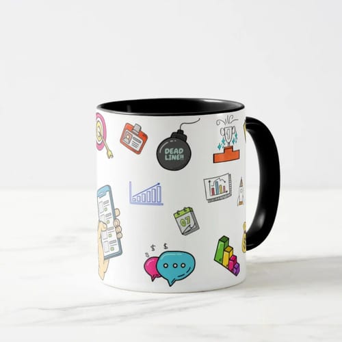 Caneca Profissão Homenagem Empresa Funcionário Equipe Vendas