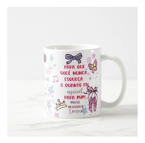 Caneca Personalizada Delicada as Professoras Bailarinas
