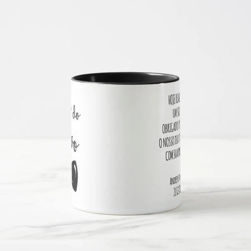Caneca Casamento Presente Avô do Noivo Lembrança com Nomes