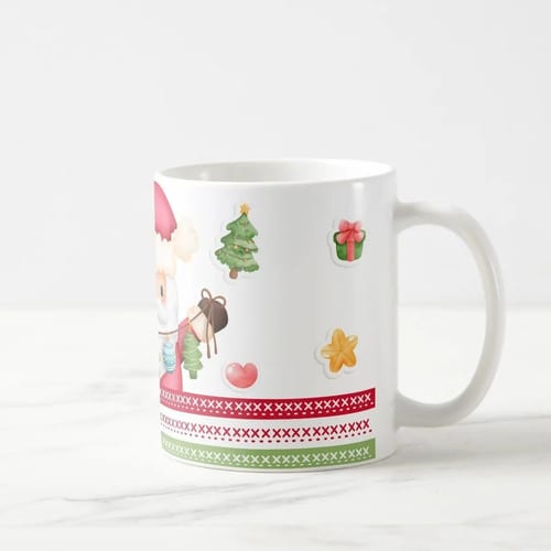 Caneca Presente Para Família Primeiro Natal para Avô Vovô